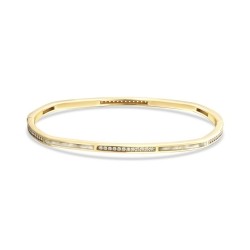 Gold Armband mit Perlenstein