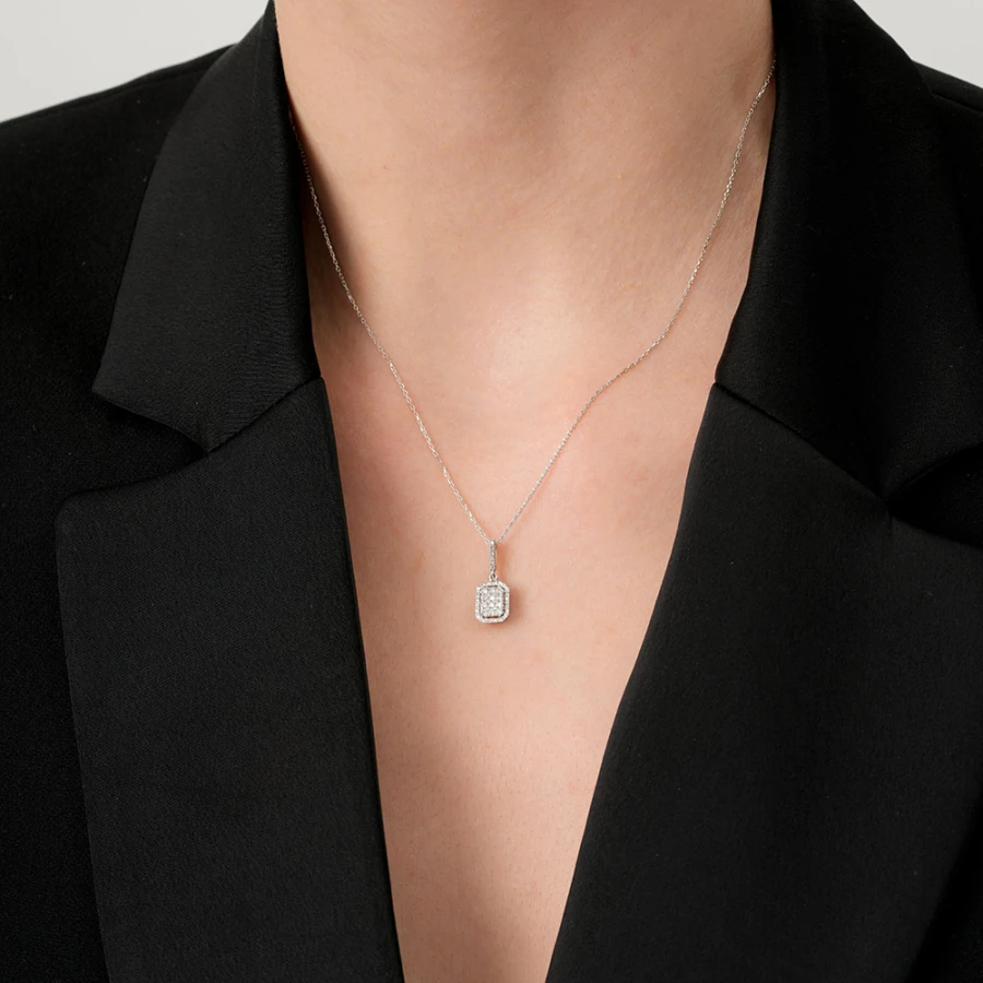 0.32 Carat Diamond Necklace