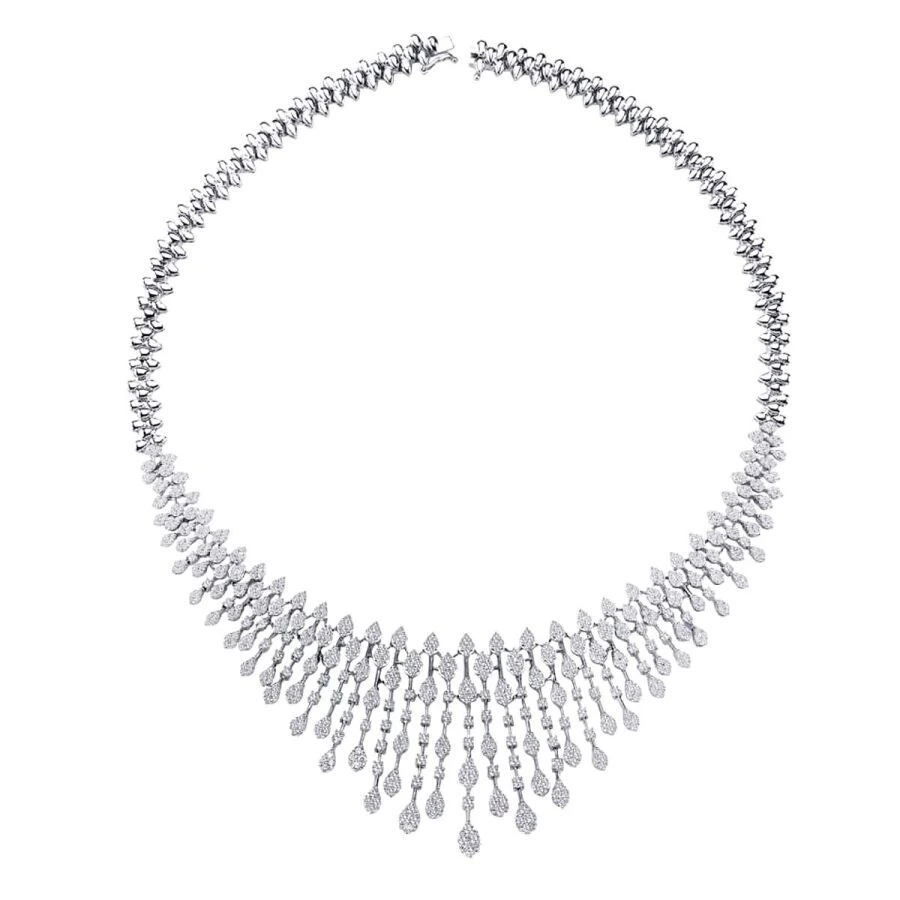 9.52 Carat Diamond Neckband
