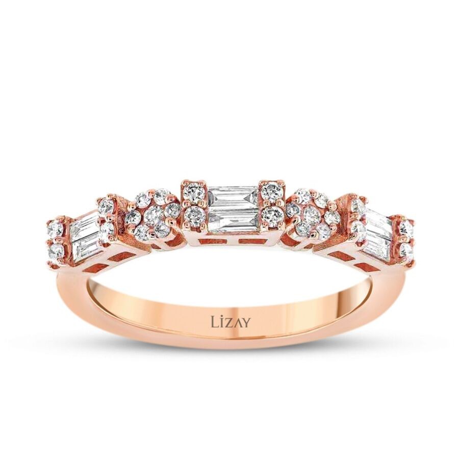 0.36 Carat Diamond Baguette Ring