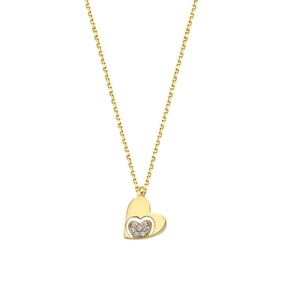 Gold Heart Necklace