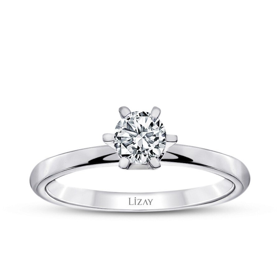 0.40 Carat Diamond Round Solitaire Engagement Ring
