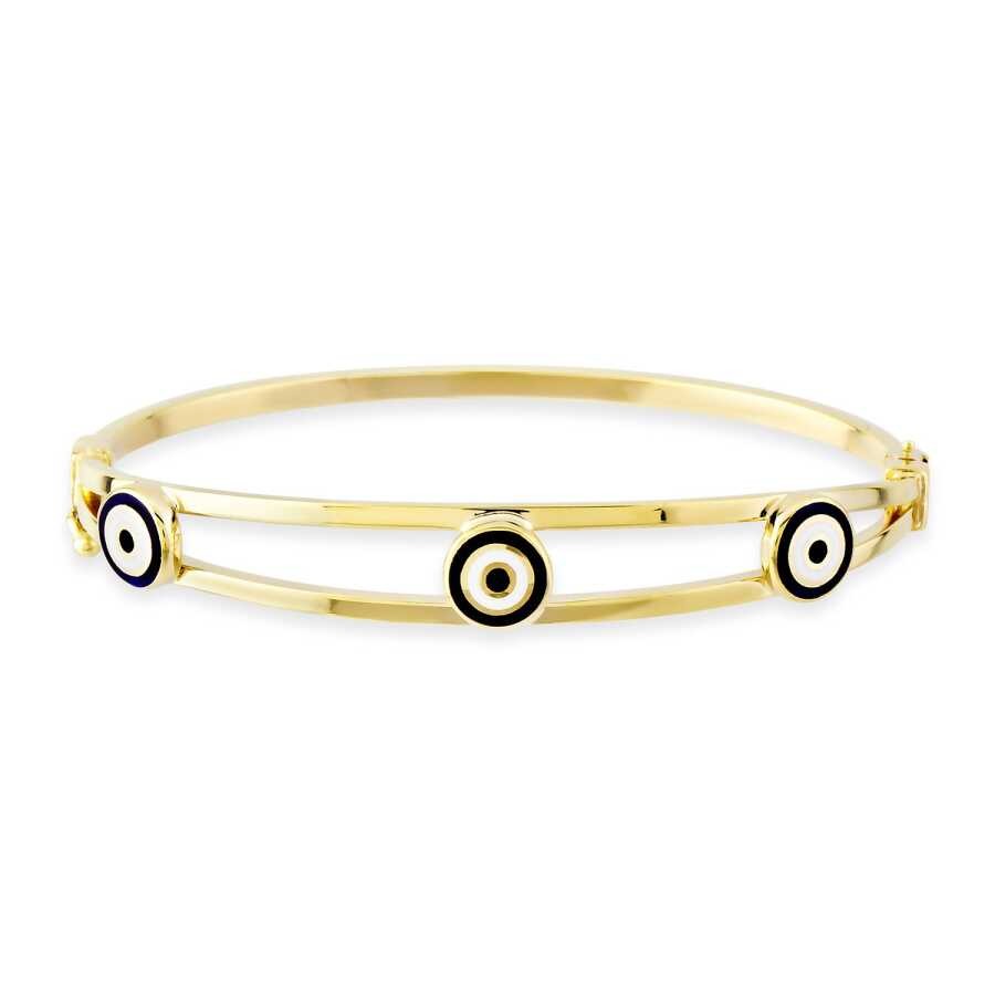 Gold Baby Nameplate Bracelet