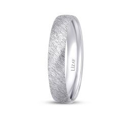 Gold Matte Wedding Band