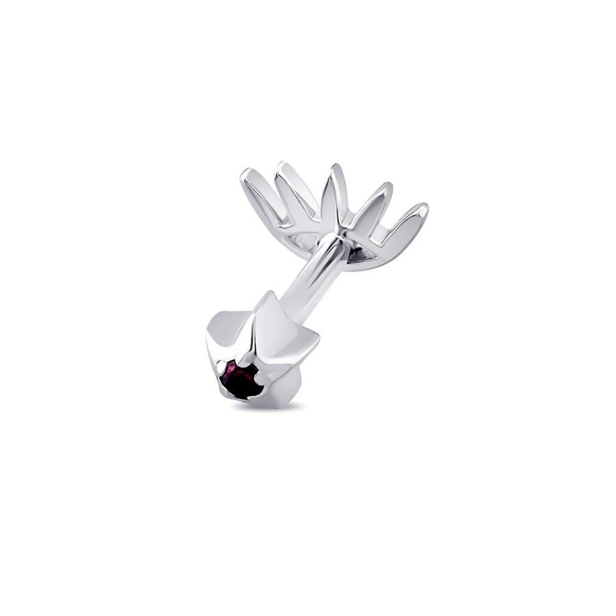 0.03 Carat Diamond Eye Tragus Earring