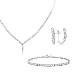 Gold Kreuz Baguette Set