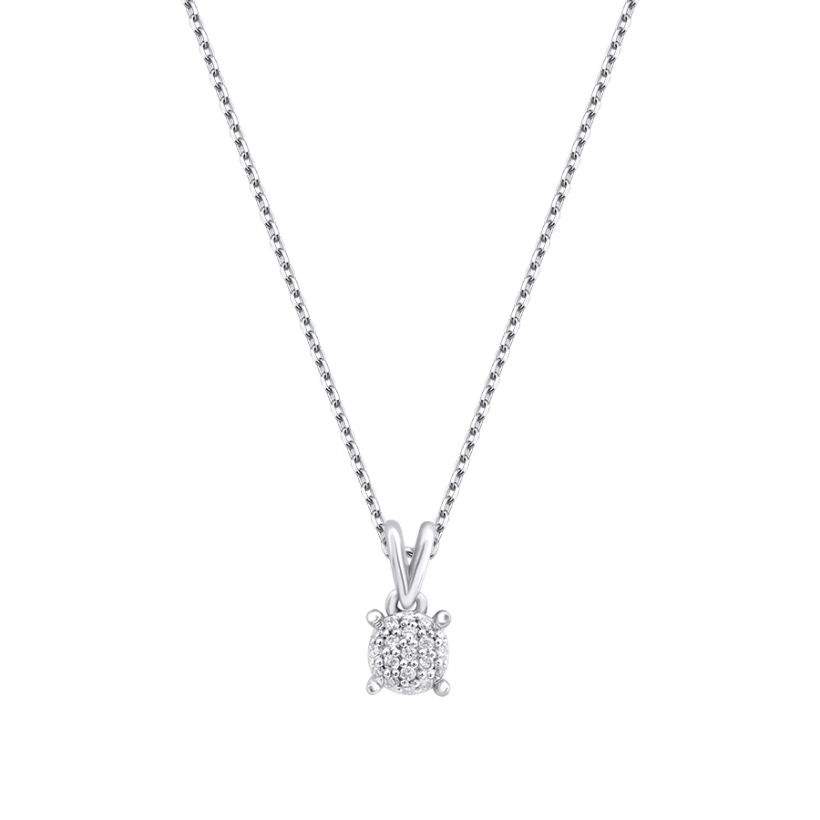 0.06 Carat Diamond Trend Solitaire Necklace