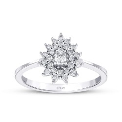 0.09 Carat Diamond Trend Ring