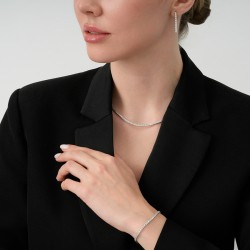 2.60 Carat Diamond Tennis Necklace