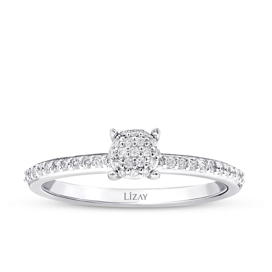 0.19 Carat Diamond Trend Solitaire Engagement Ring