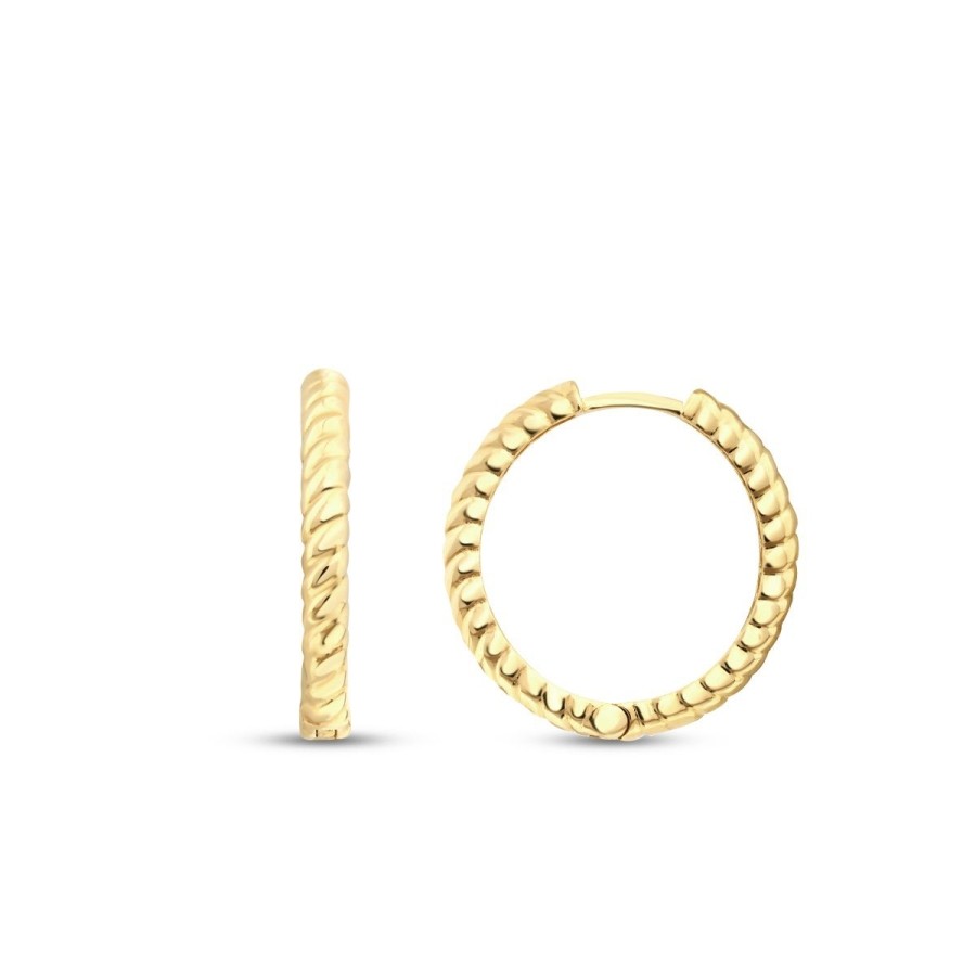 Gold Twist Creolen