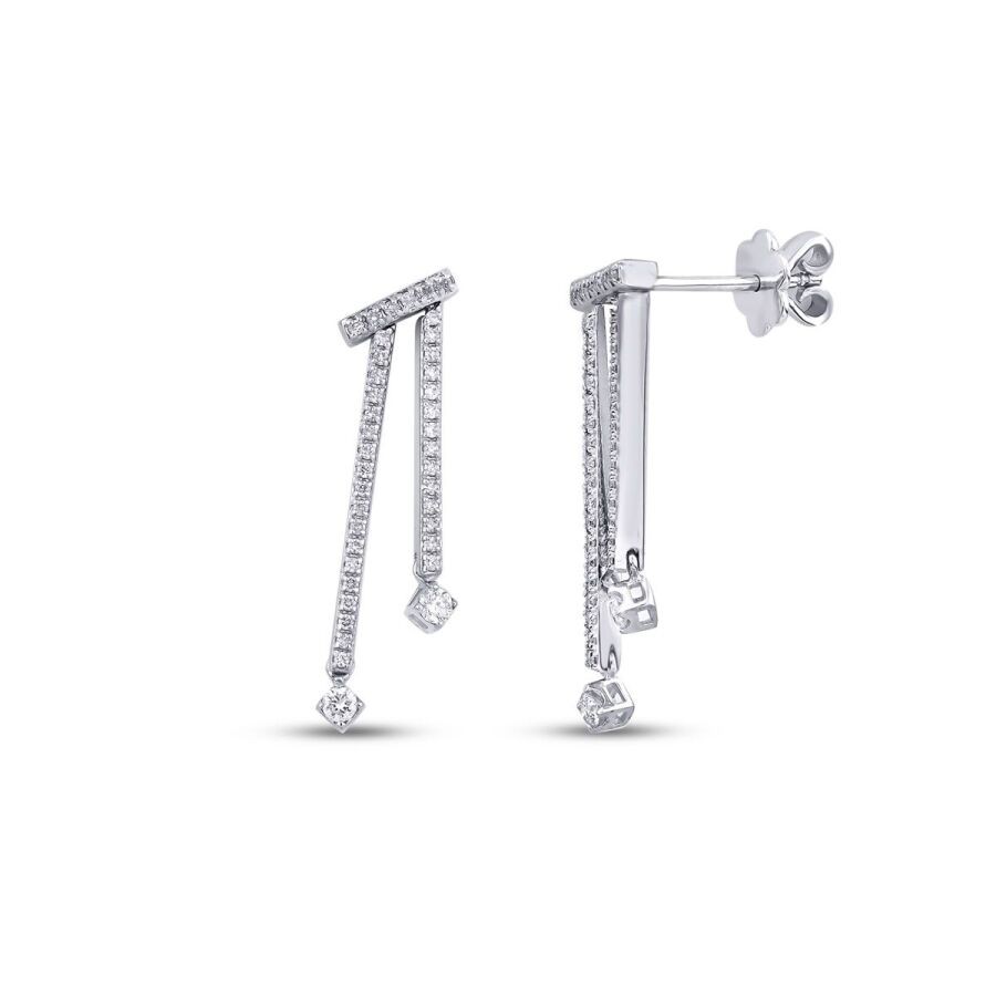 0.52 Carat Diamond Trend Earrings