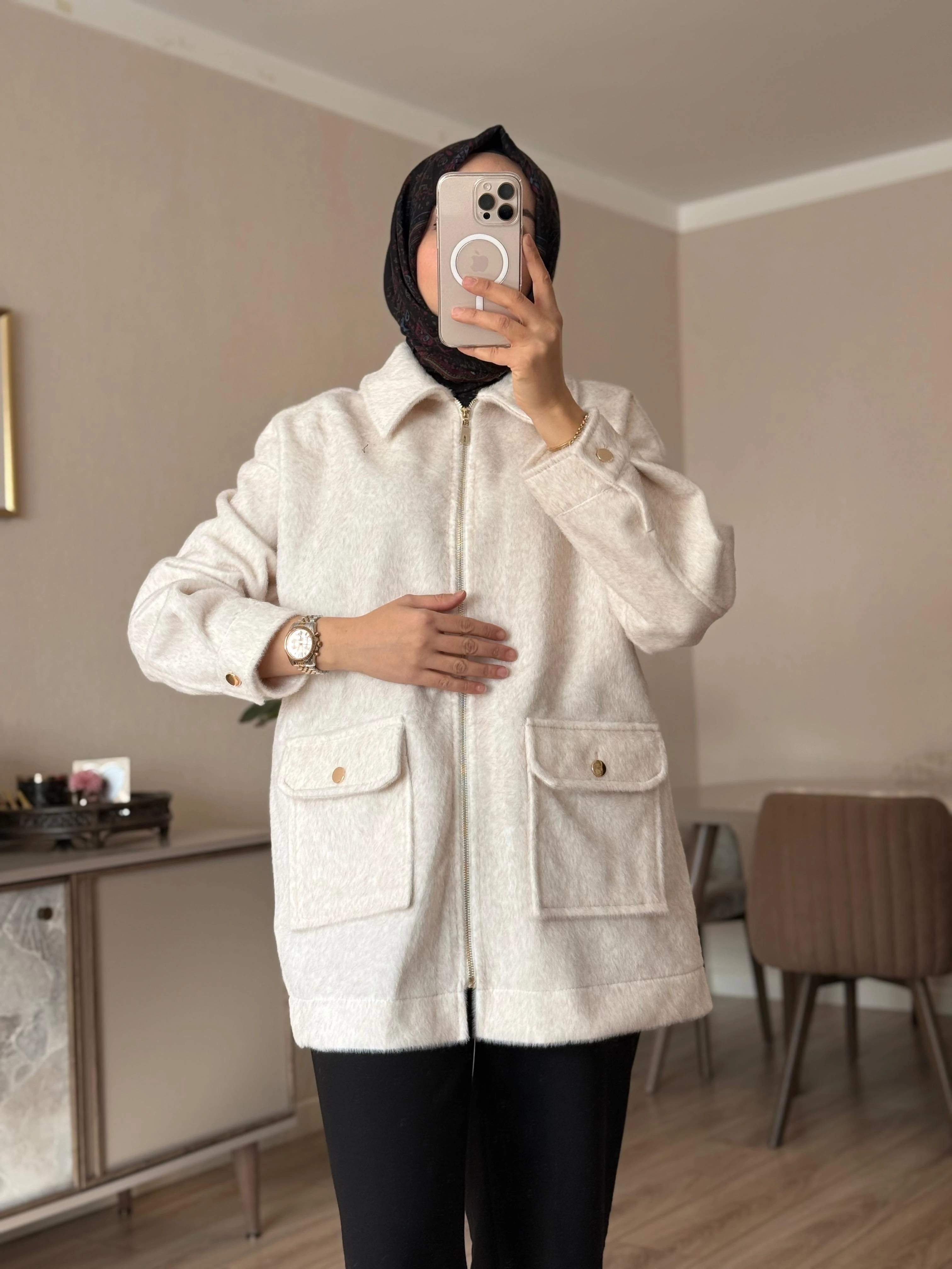 Angora Gömlek Ceket