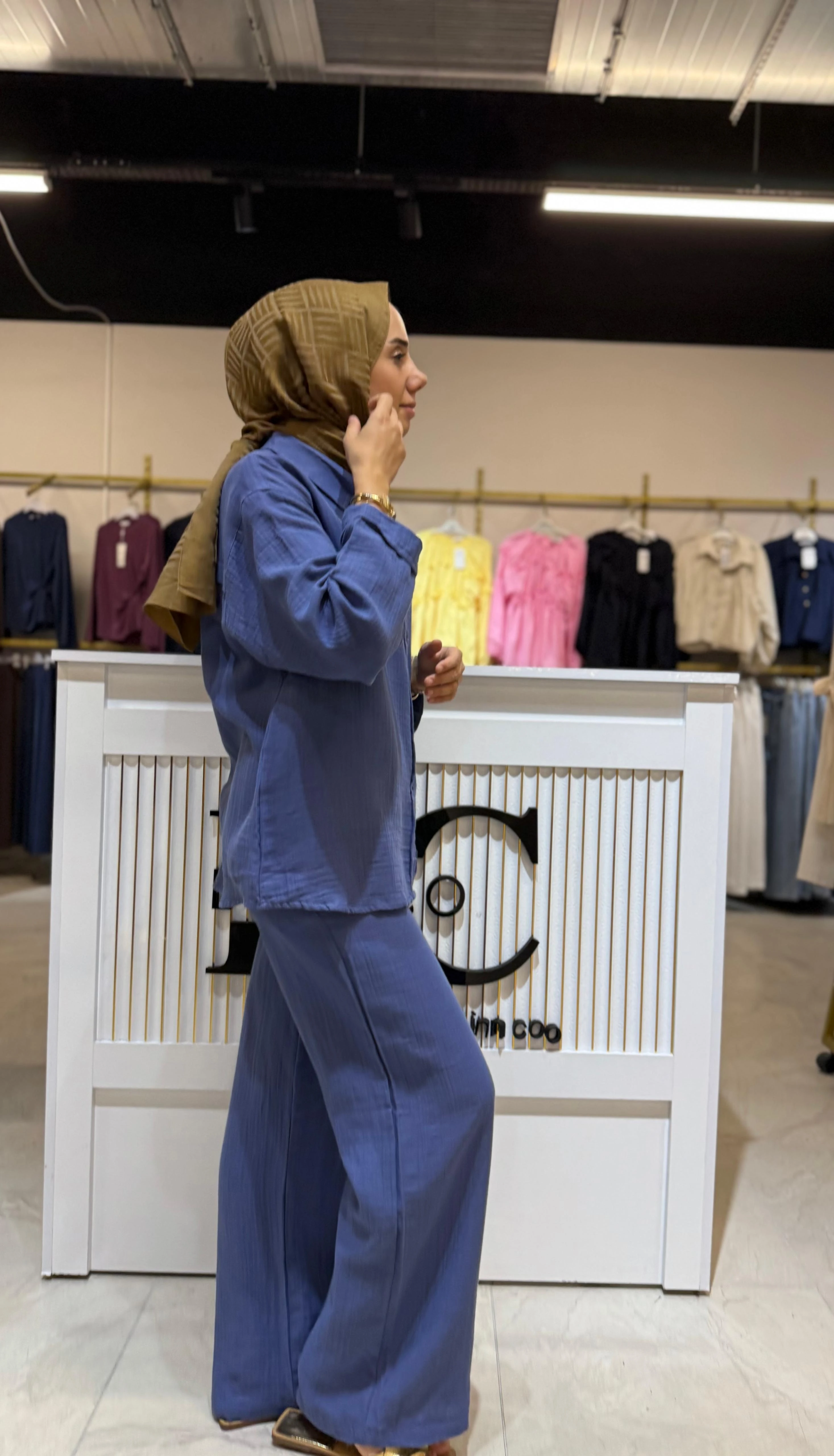 Müslin Cepli Takım