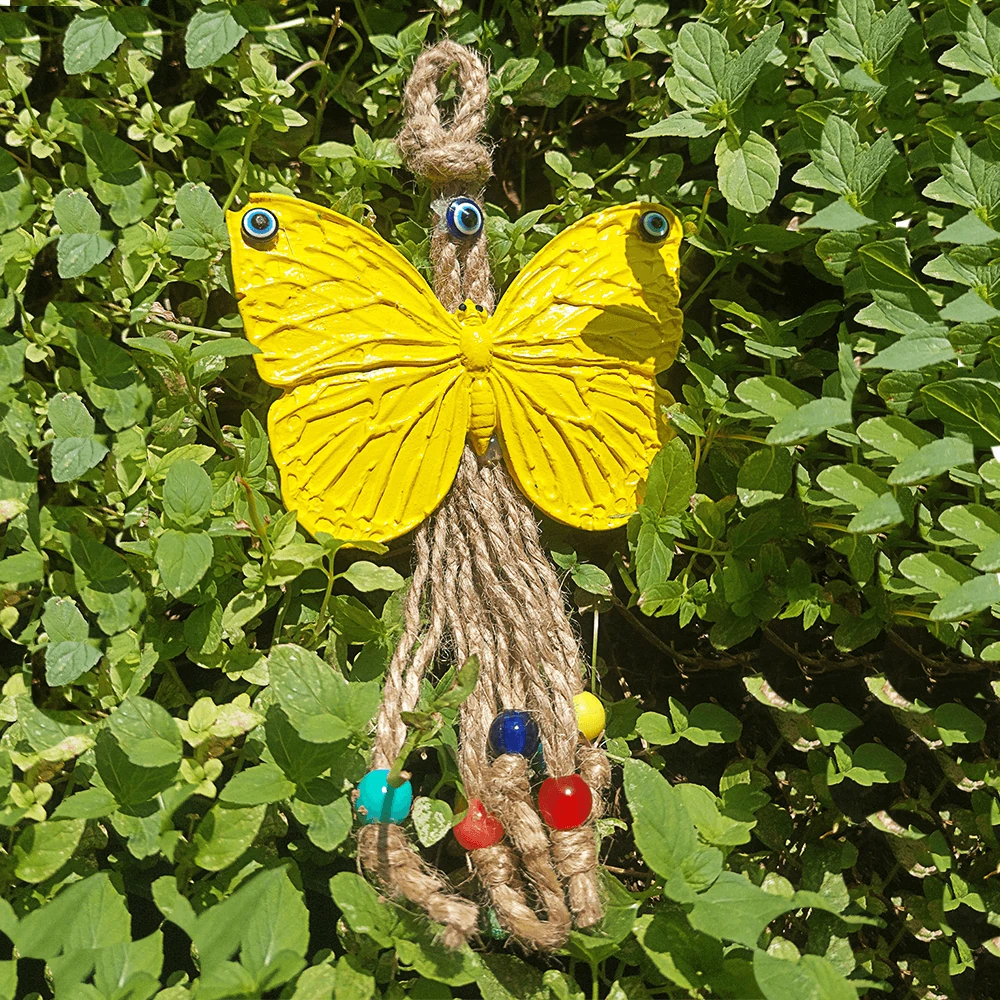 Renkli Dekoratif Renkli Kelebek Duvar Süsü 3'lü Set