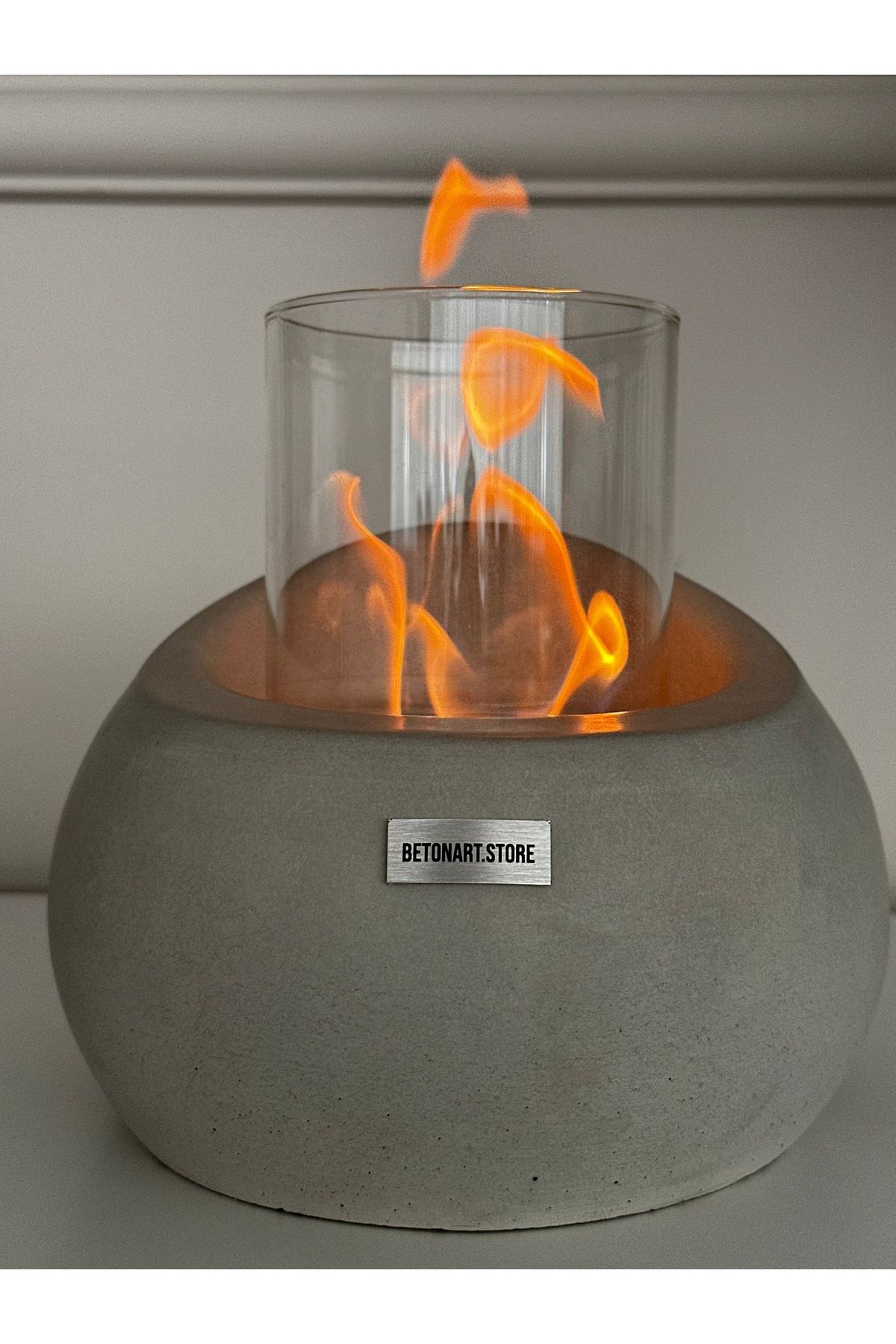 ( Etna ) Ateş Çukuru Masa Üstü Şömine 500ml Bioethanol Yakıt Hediye