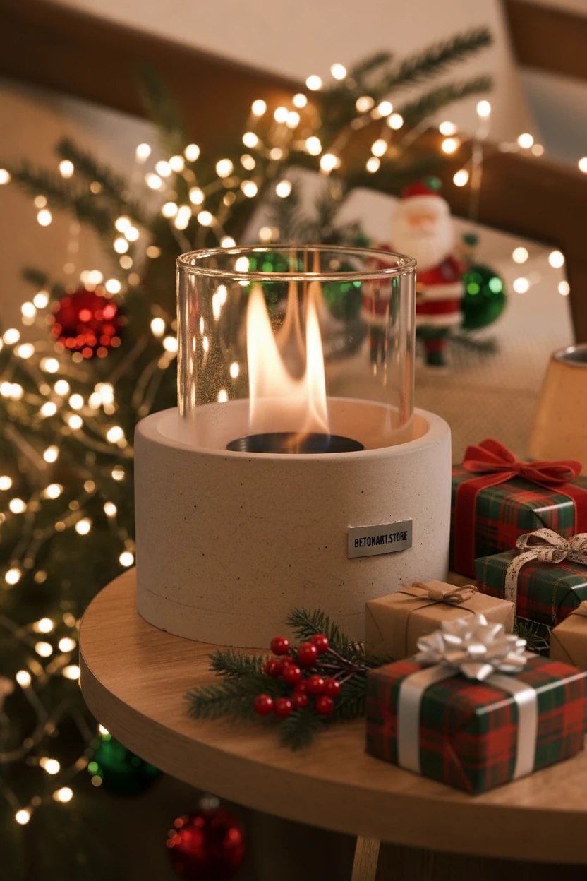 ( ORVA ) MASA ÜSTÜ ŞÖMİNE & ATEŞ ÇUKURU + BİOETHANOL ( 0,5 L ) YAKIT İLE BİRLİKTE