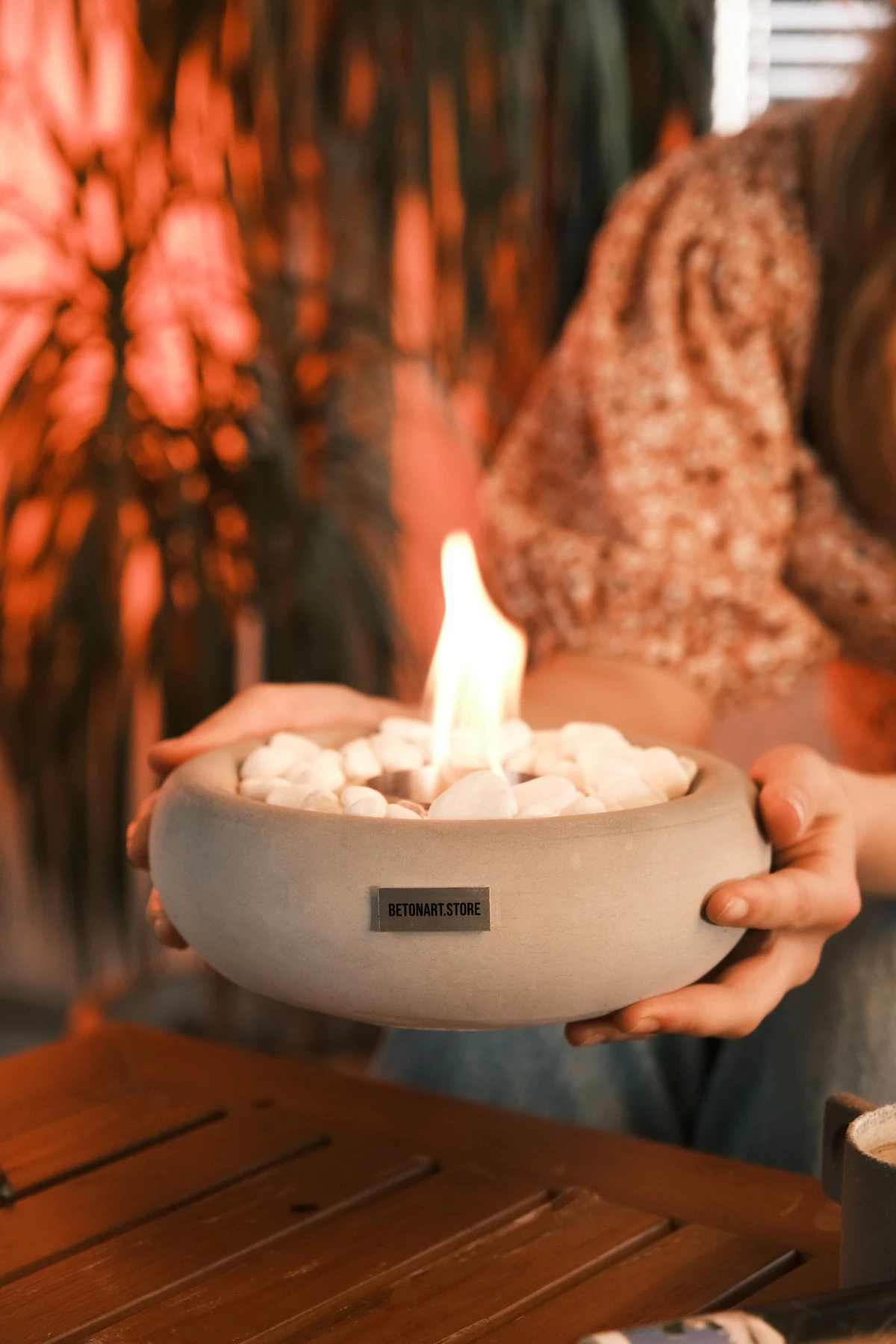 Masa Üstü Şömine ( Lots ) Ateş Çukuru ( 0,5l ) Bioethanol Şömine Yakıtı Hediye Minimalist Tasarım