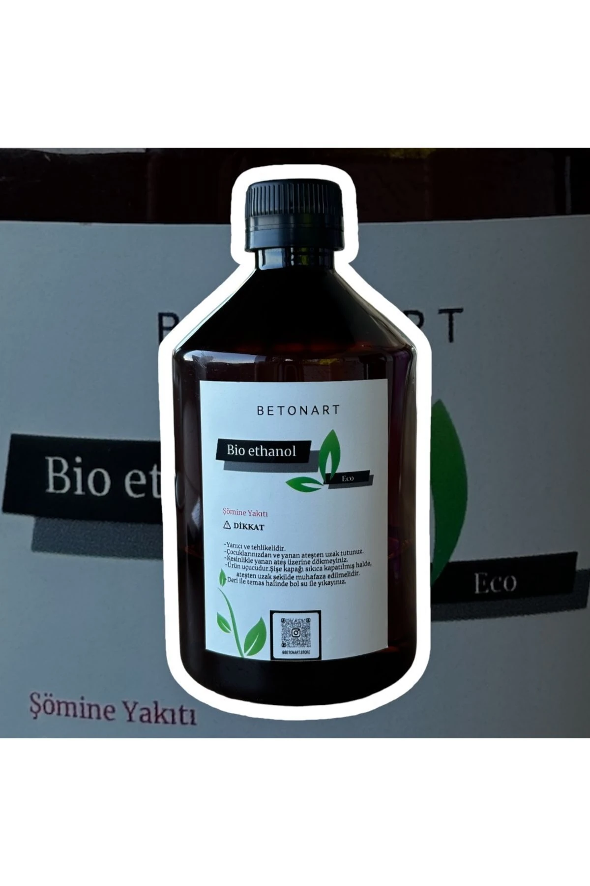 Bioethanol Şömine Yakıtı 500ml