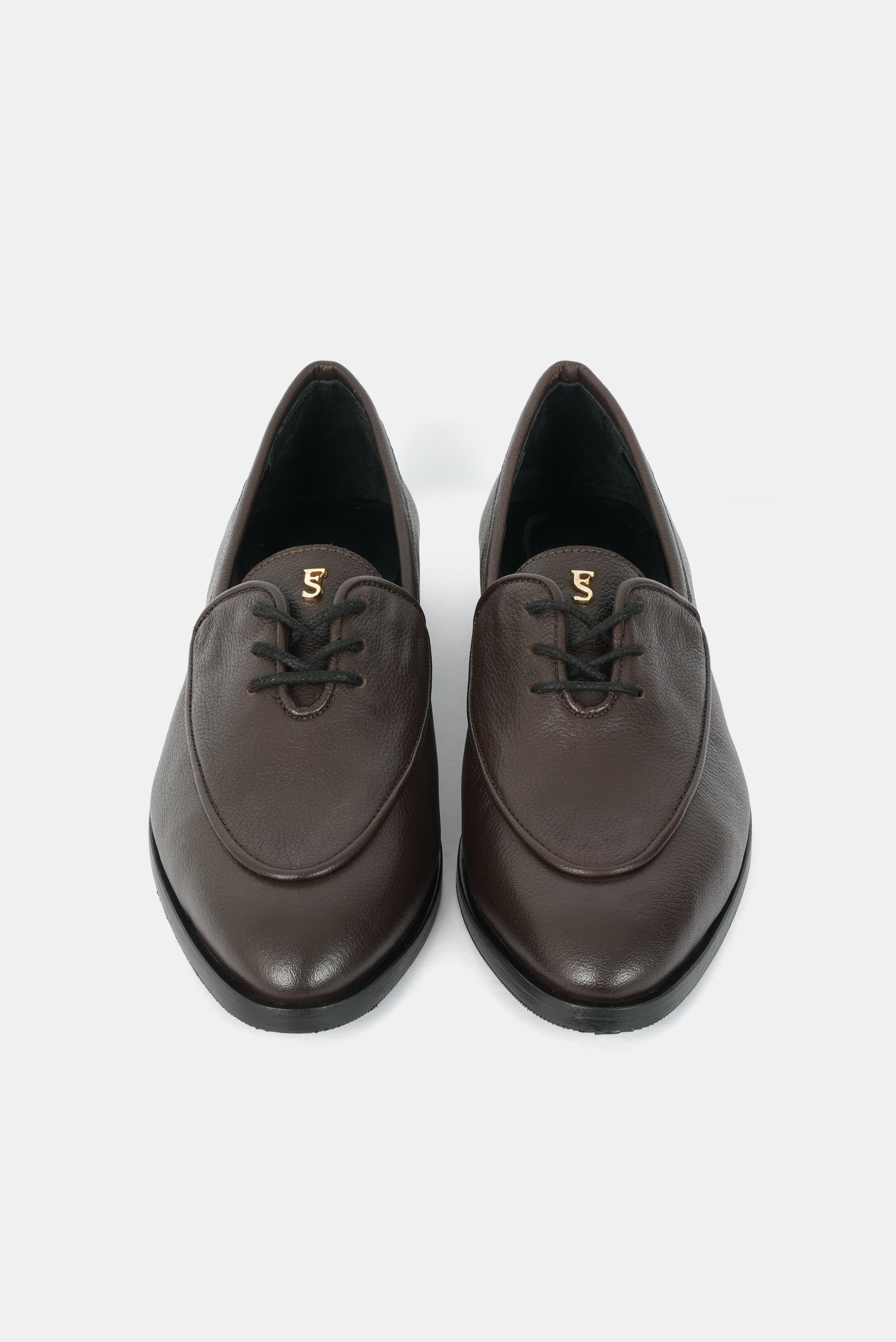 Eschi İstanbul Serisi Kadın Kahverengi Hakiki Deri Loafer Ayakkabı