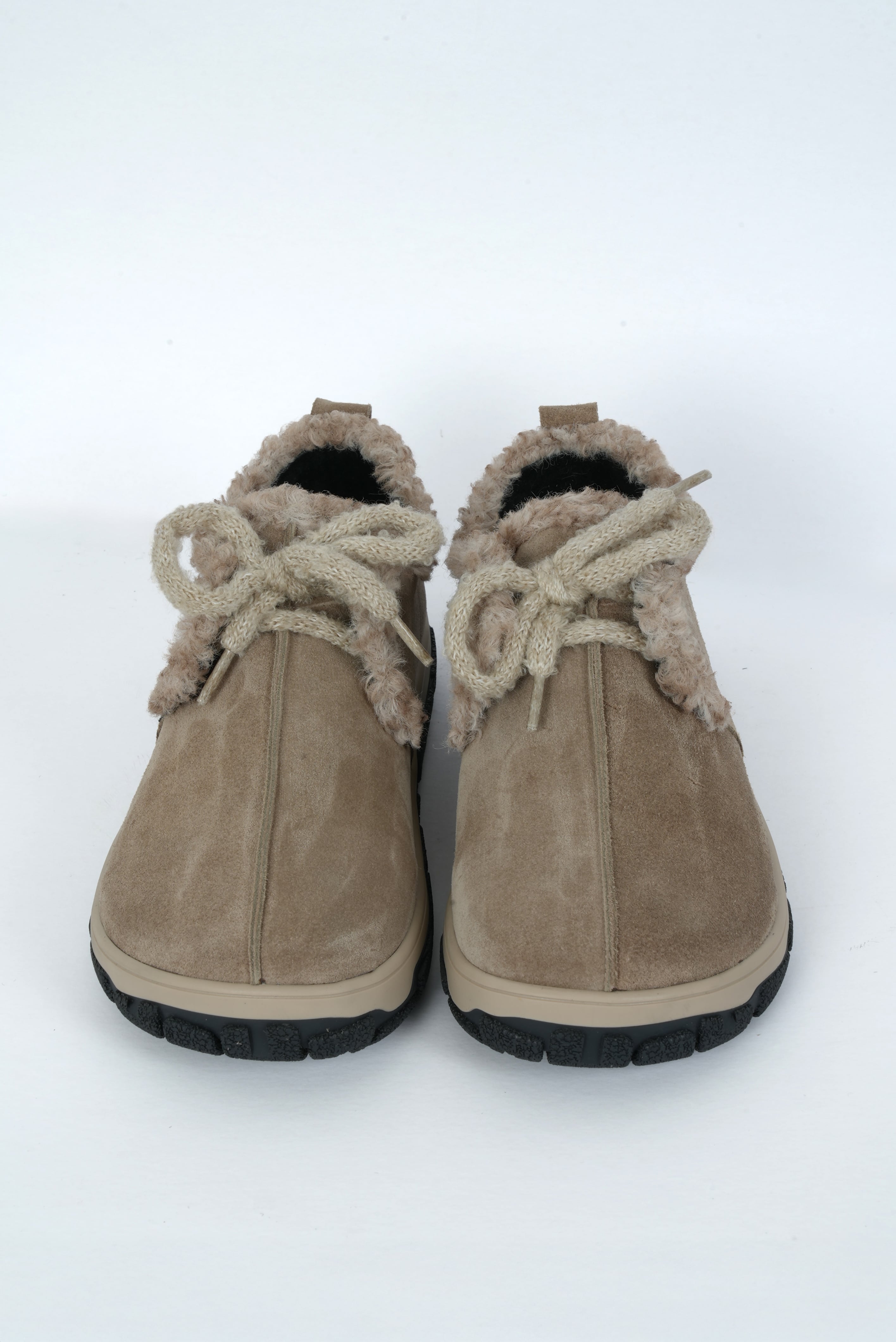 Eschi Luma Serisi Kadın Bej Hakiki Deri Loafer Ayakkabı