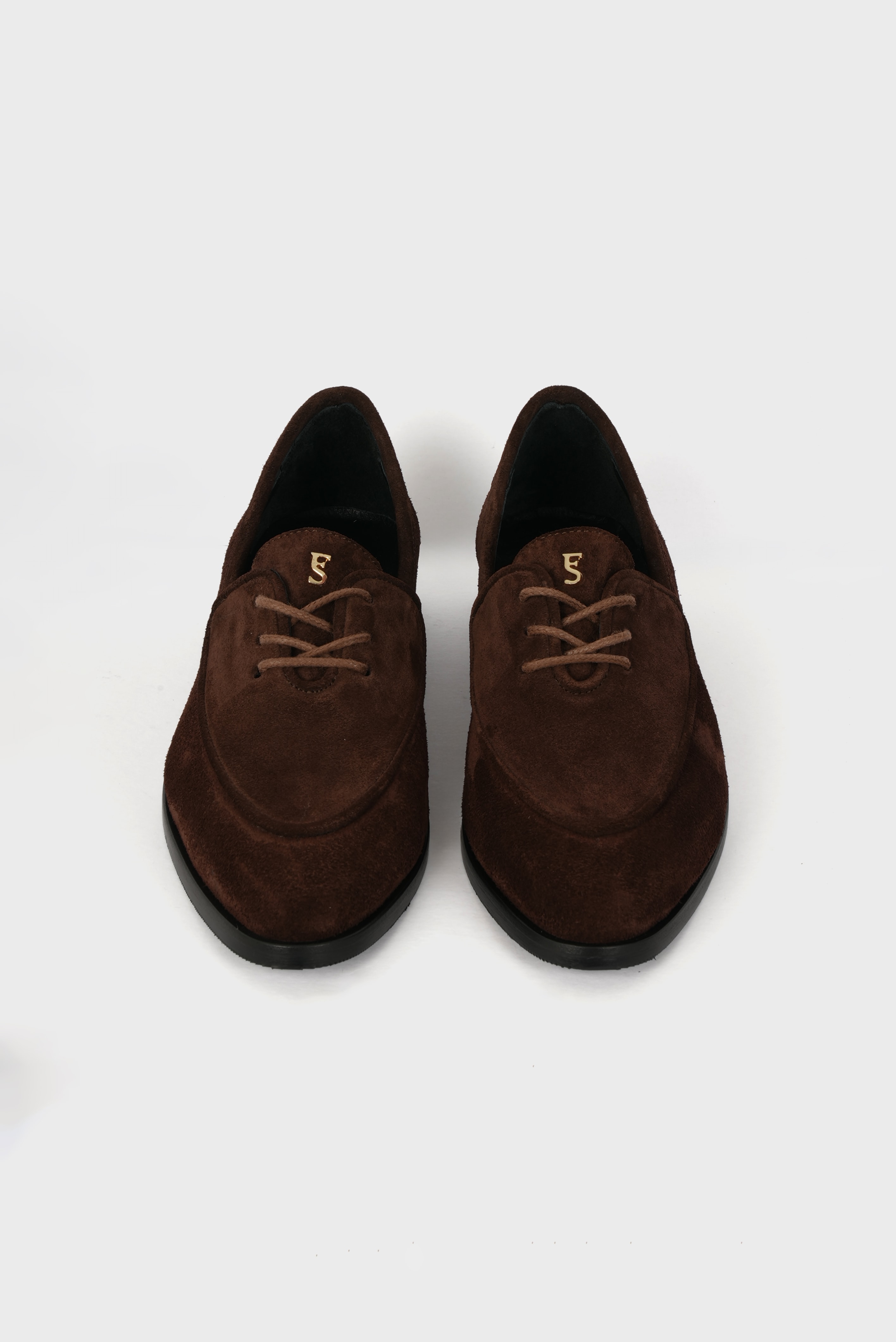 Eschi İstanbul Serisi Kadın Kahverengi Süet Hakiki Deri Loafer Ayakkabı