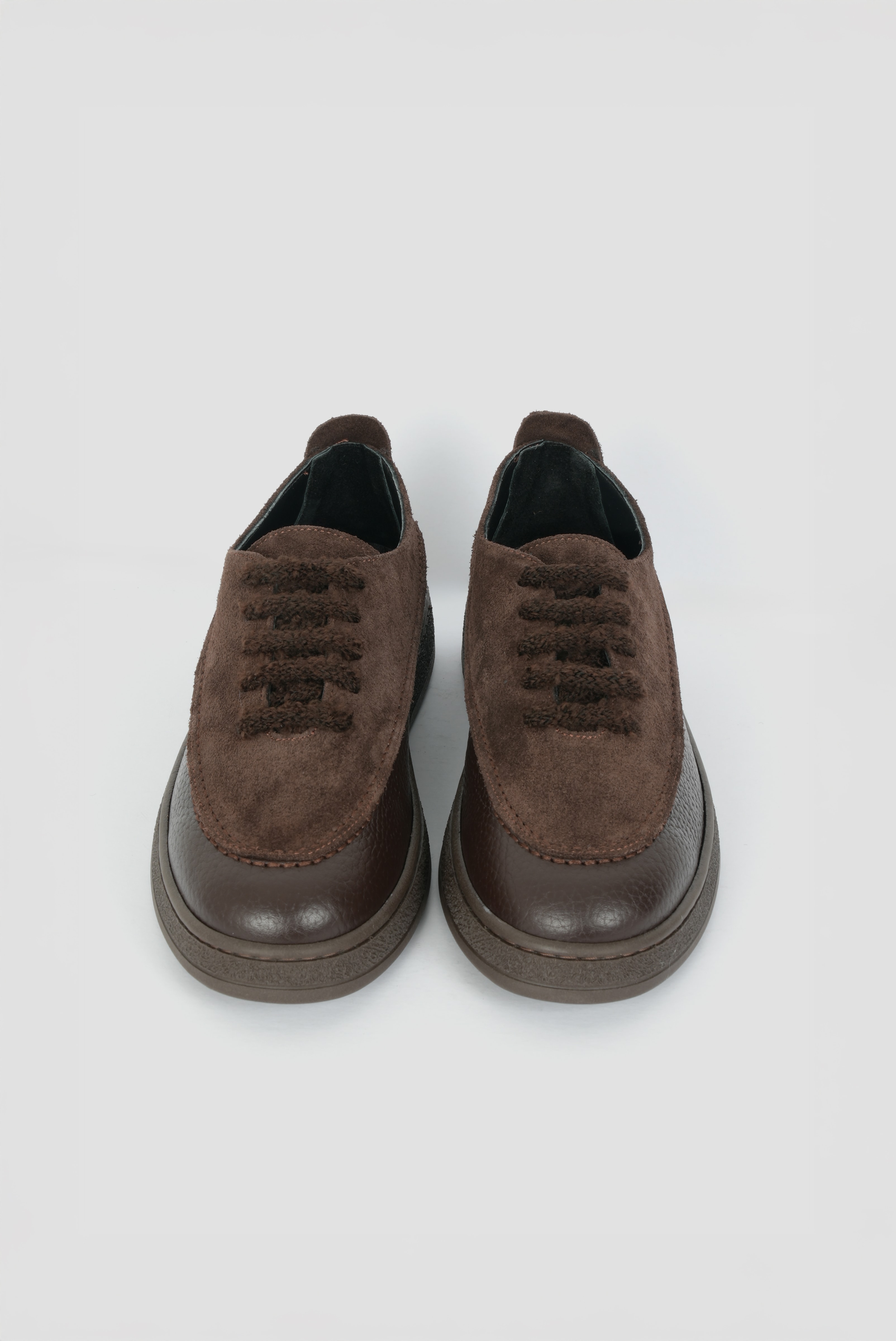 Eschi Moss Serisi Kadın Kahverengi Hakiki Deri Sneaker Ayakkabı