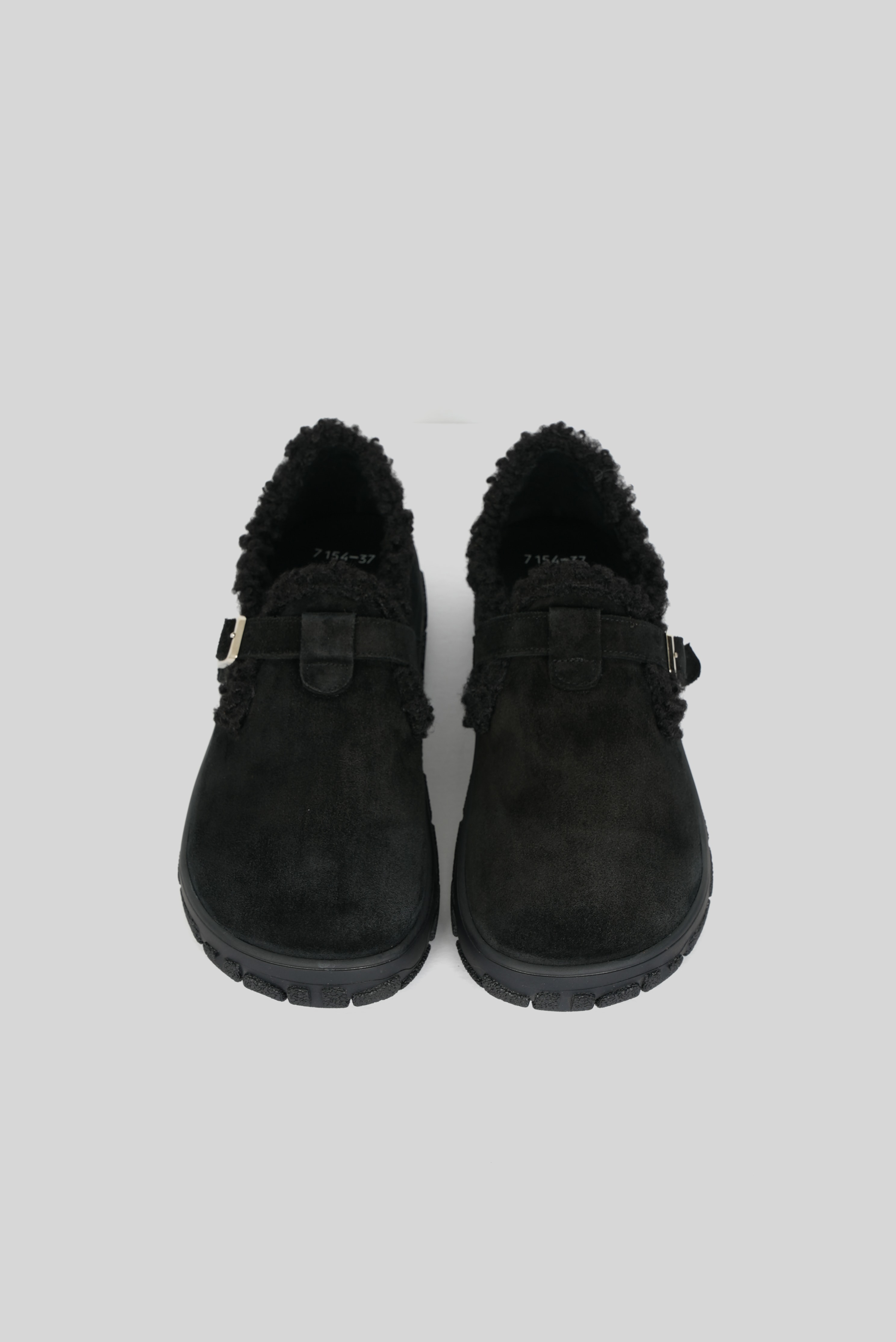 Eschi Royal Serisi Kadın Siyah Hakiki Deri Loafer Ayakkabı