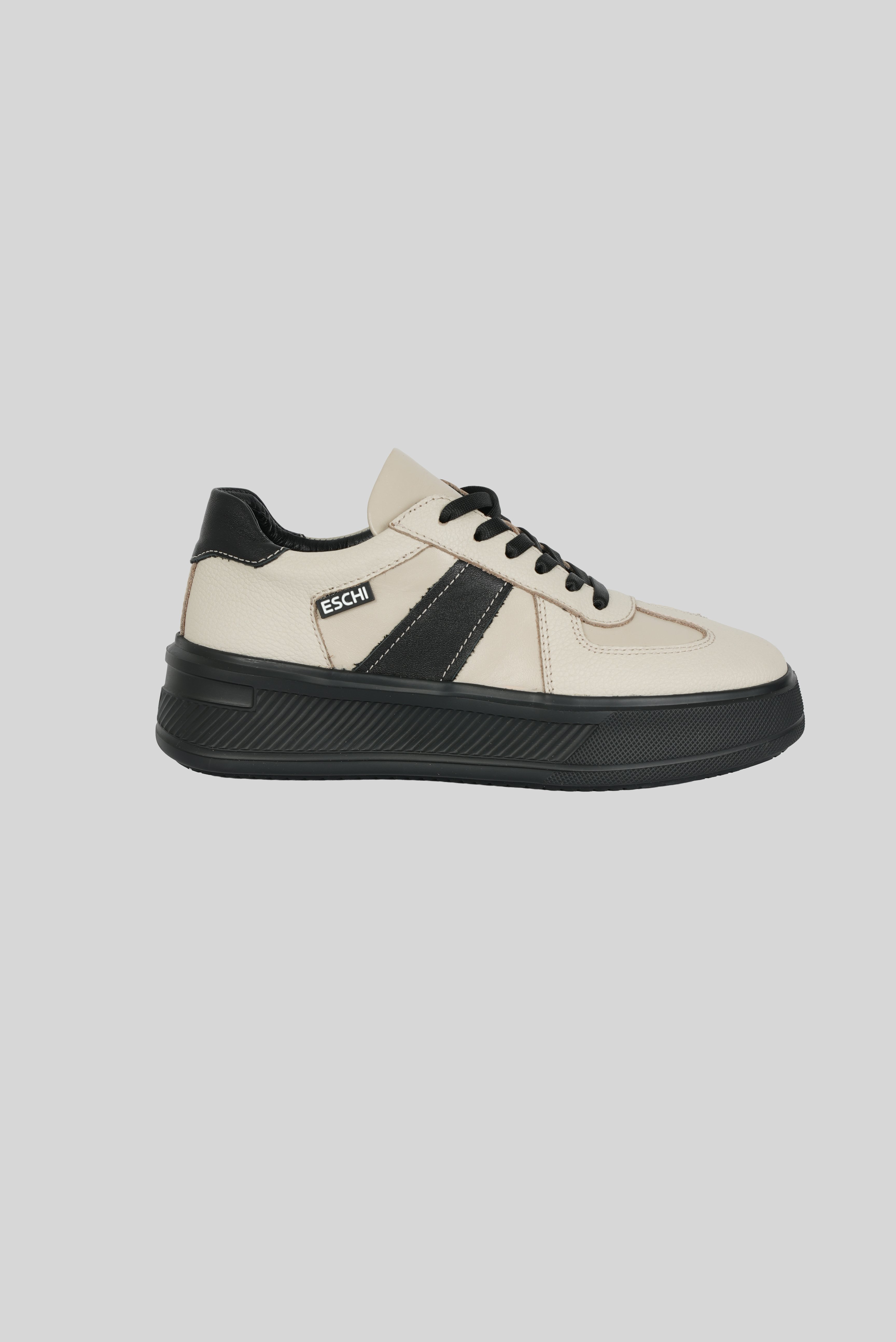 Eschi , Luna Serisi , Kadın , Siyah Bej , Günlük , Sneaker Ayakkabı