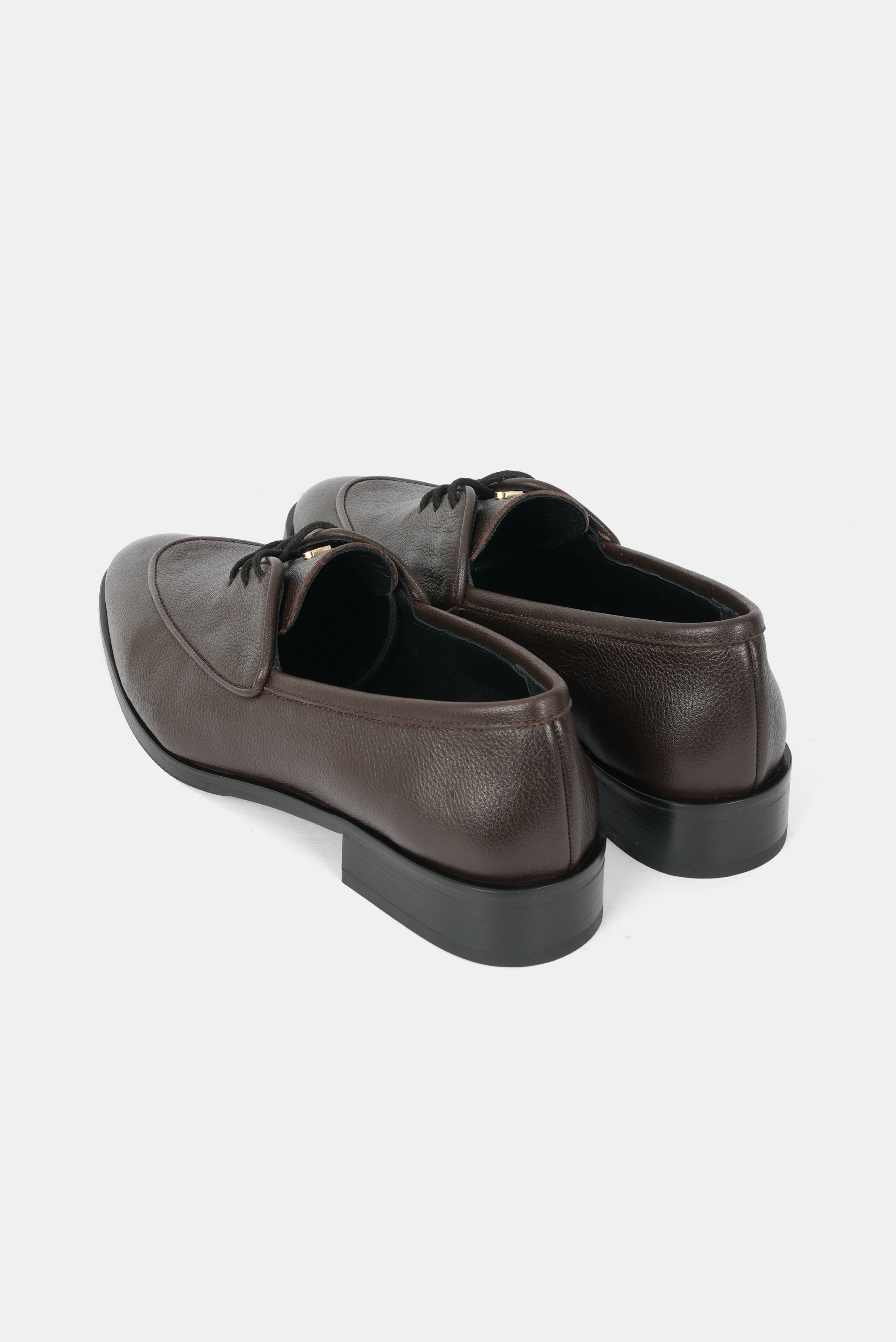 Eschi İstanbul Serisi Kadın Kahverengi Hakiki Deri Loafer Ayakkabı