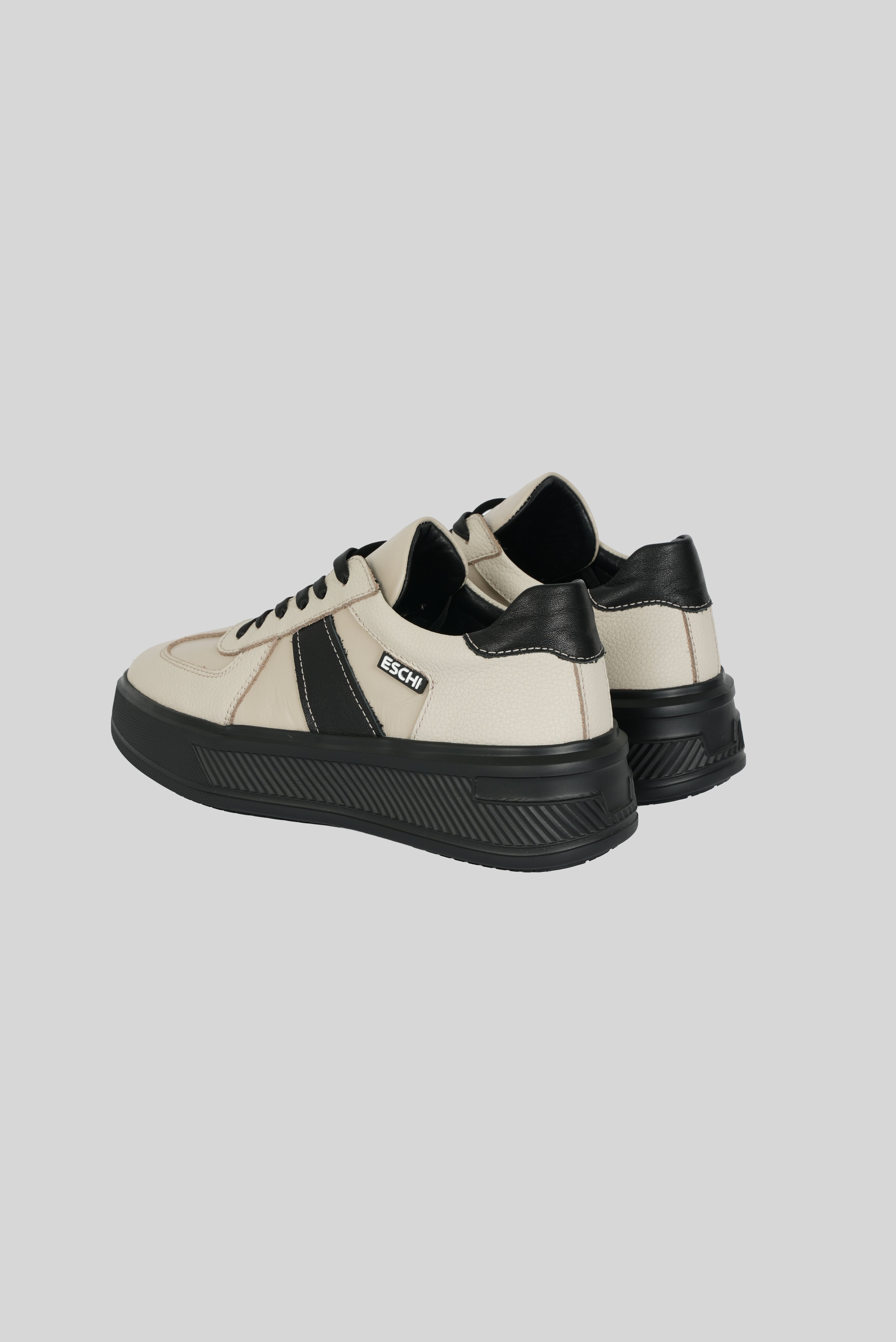 Eschi , Luna Serisi , Kadın , Siyah Bej , Günlük , Sneaker Ayakkabı