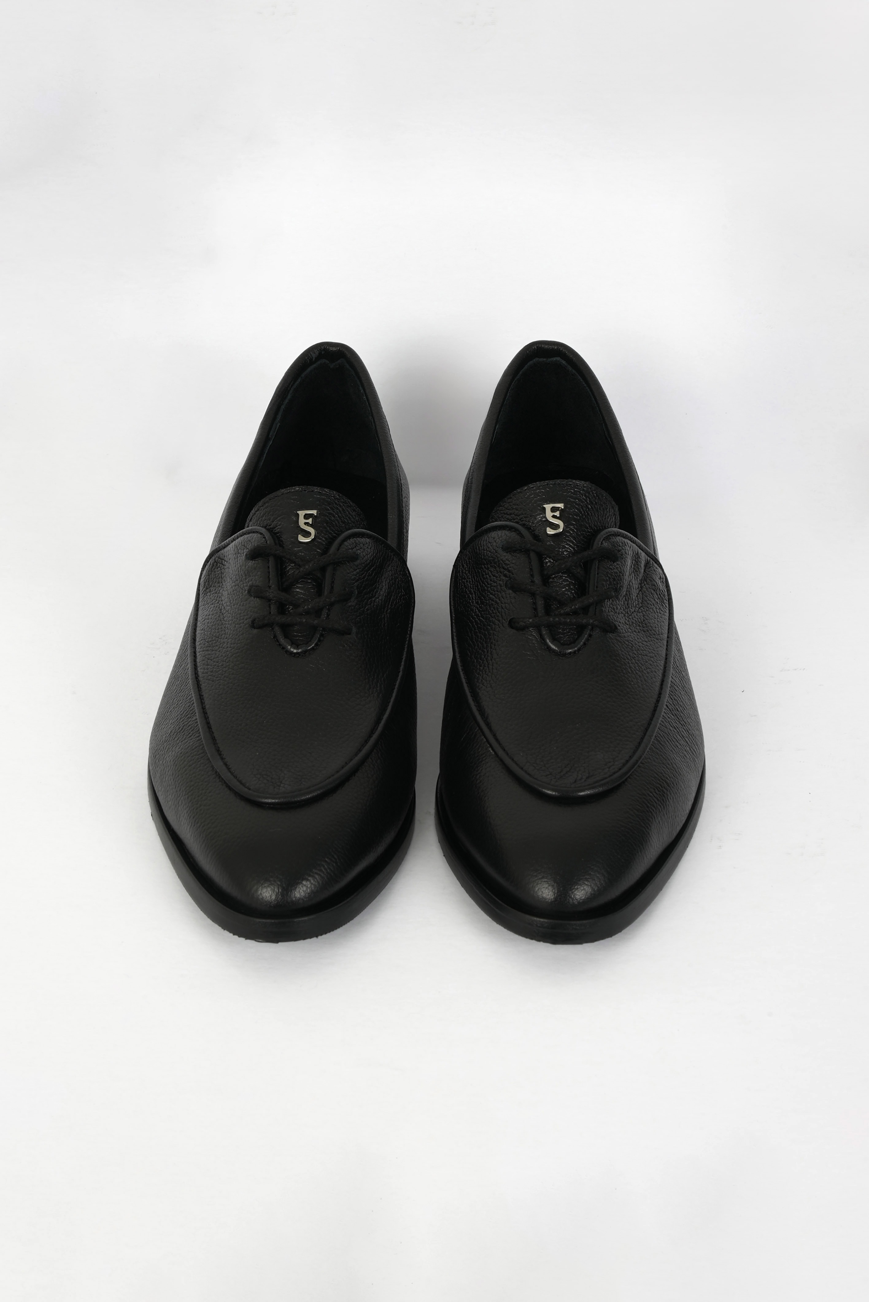 Eschi İstanbul Serisi Kadın Siyah Hakiki Deri Loafer Ayakkabı