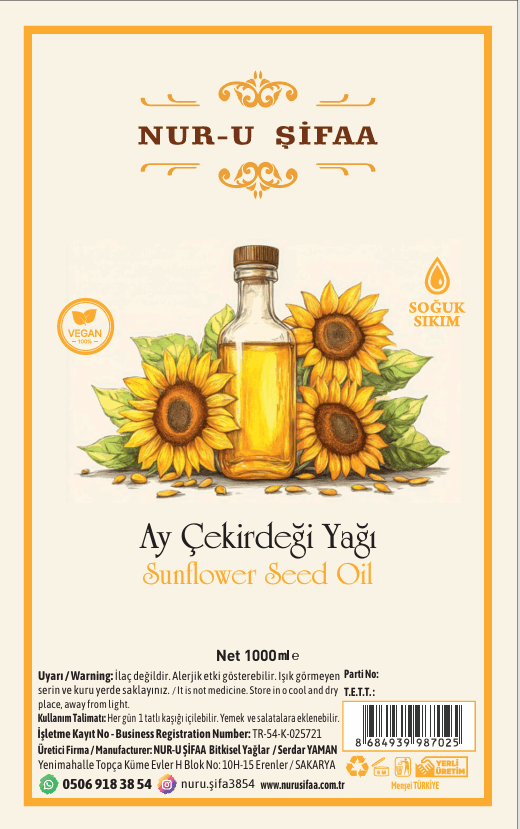AYÇEKİRDEĞİ YAĞI