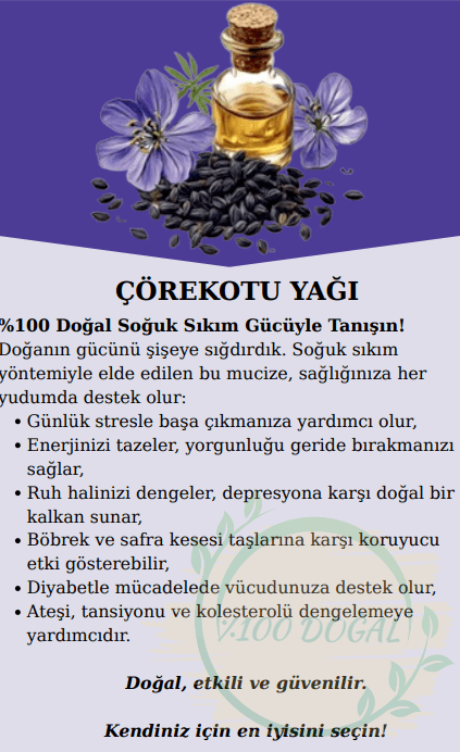 ÇÖREKOTU YAĞI