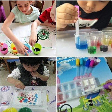 10 Adet Pipetler Sıvı Damlalık