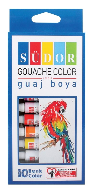 Südor Guaj Boya Set 10x9 ml