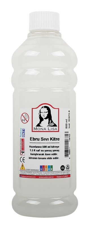 Südor Ebru Boyası Sıvı Kitre 500 ml