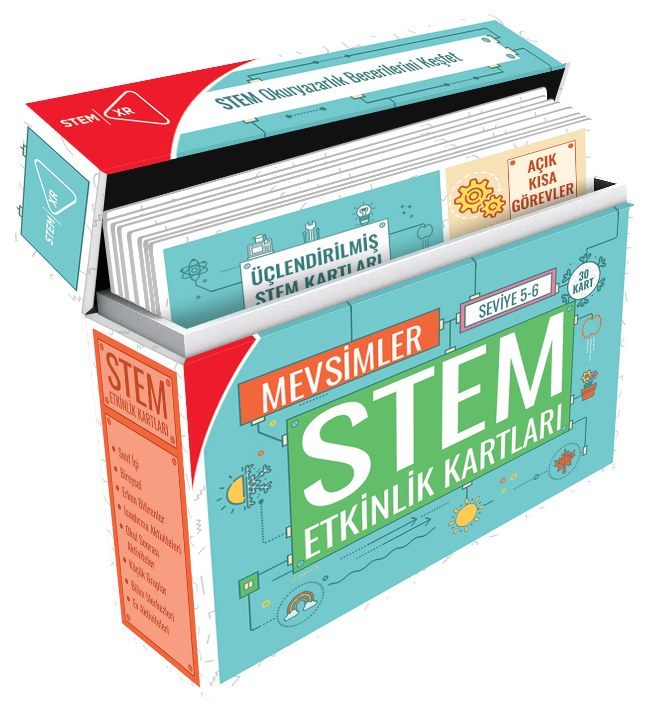 Anaokulları için STEM Etkinlik  Kartları