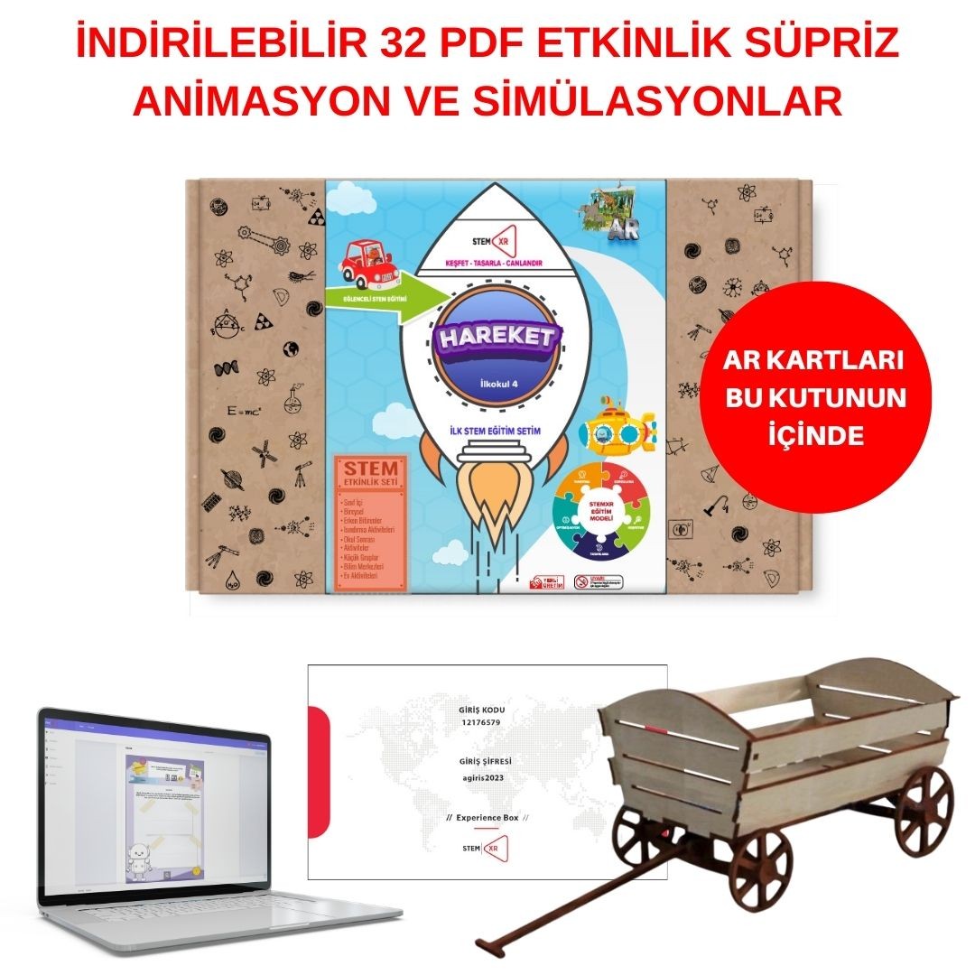 STEMXR İlkokul 4. Sınıf Aylık Abonelik