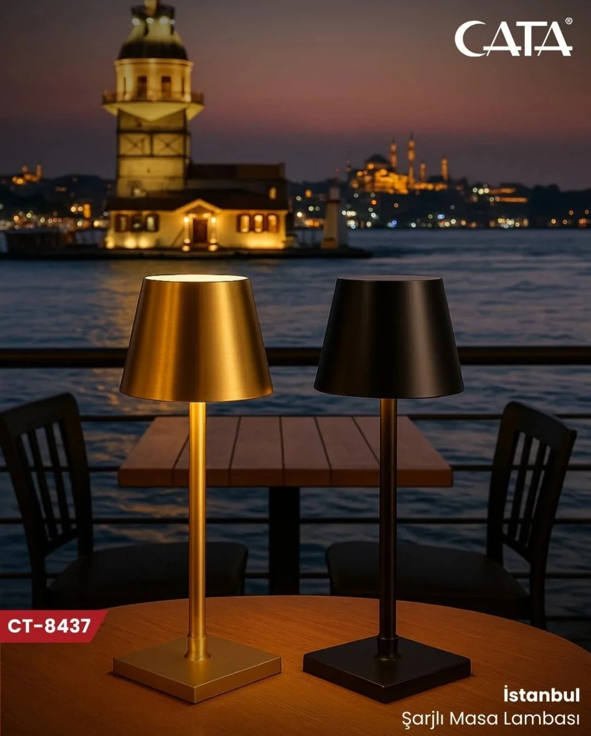 CT-8437 İSTANBUL MASA LAMBASI