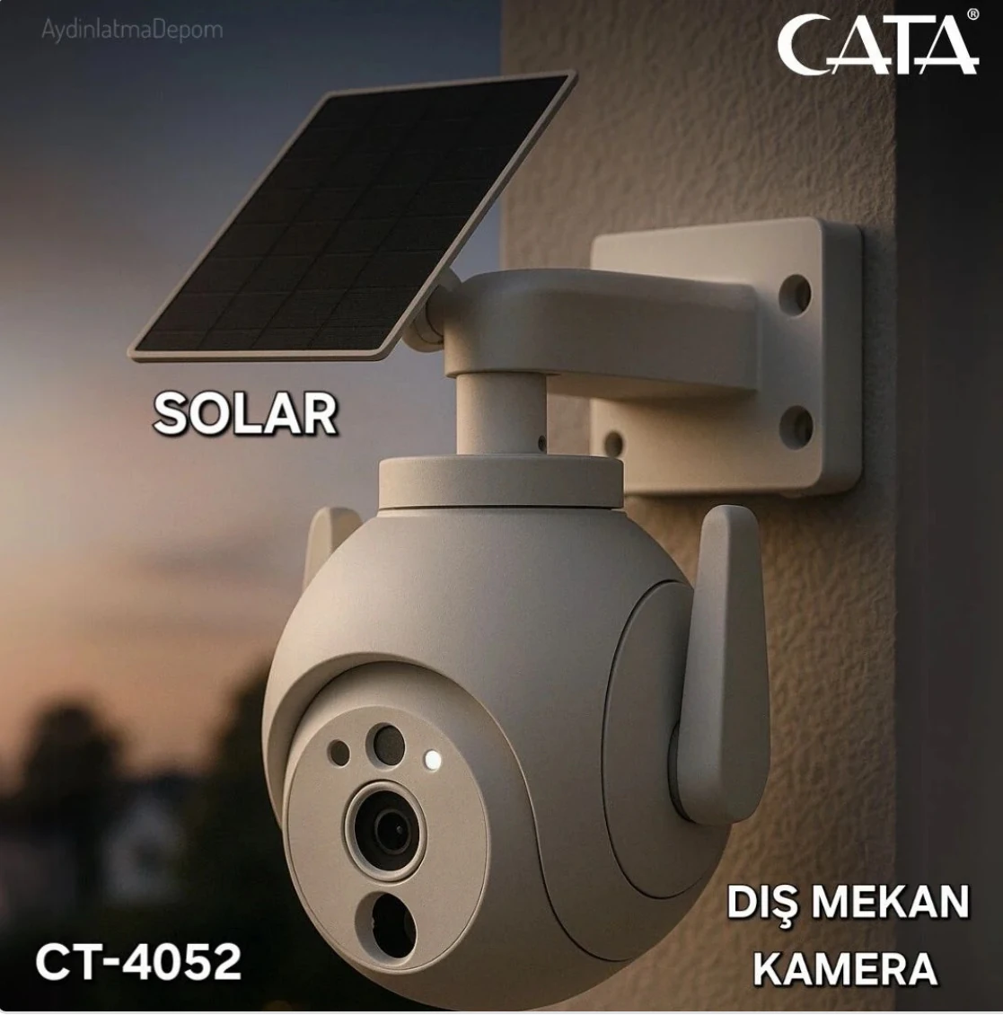 CT-4052 SOLAR DIŞ MEKAN KAMERA