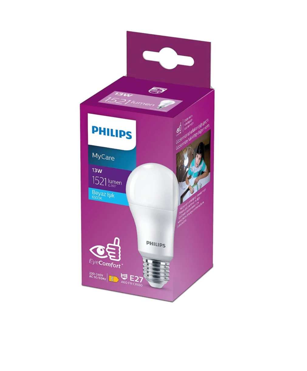 PHİLİPS LEDBULB 13W AMPUL E27 6500K