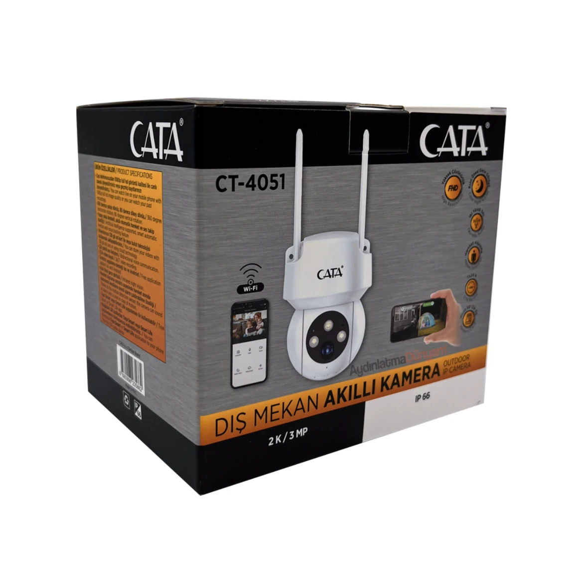 CT-4051 AKILLI DIŞ MEKAN KAMERA