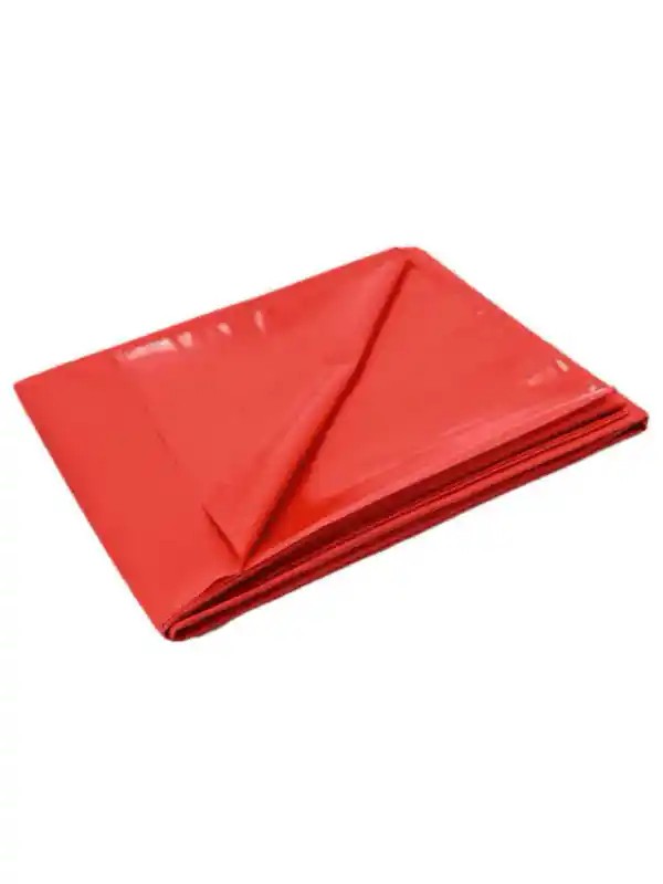 PVC Yatak Örtüsü Kırmızı 220 x 200 cm