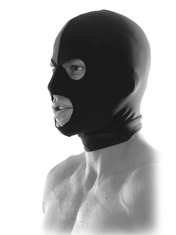 Spandex 3 Delikli Erkek Maske