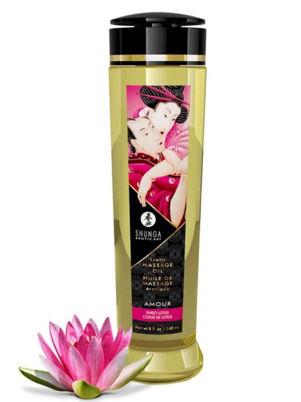 Erotic Masaj Yağı Sweet Lotus Çiçeği 240 ml