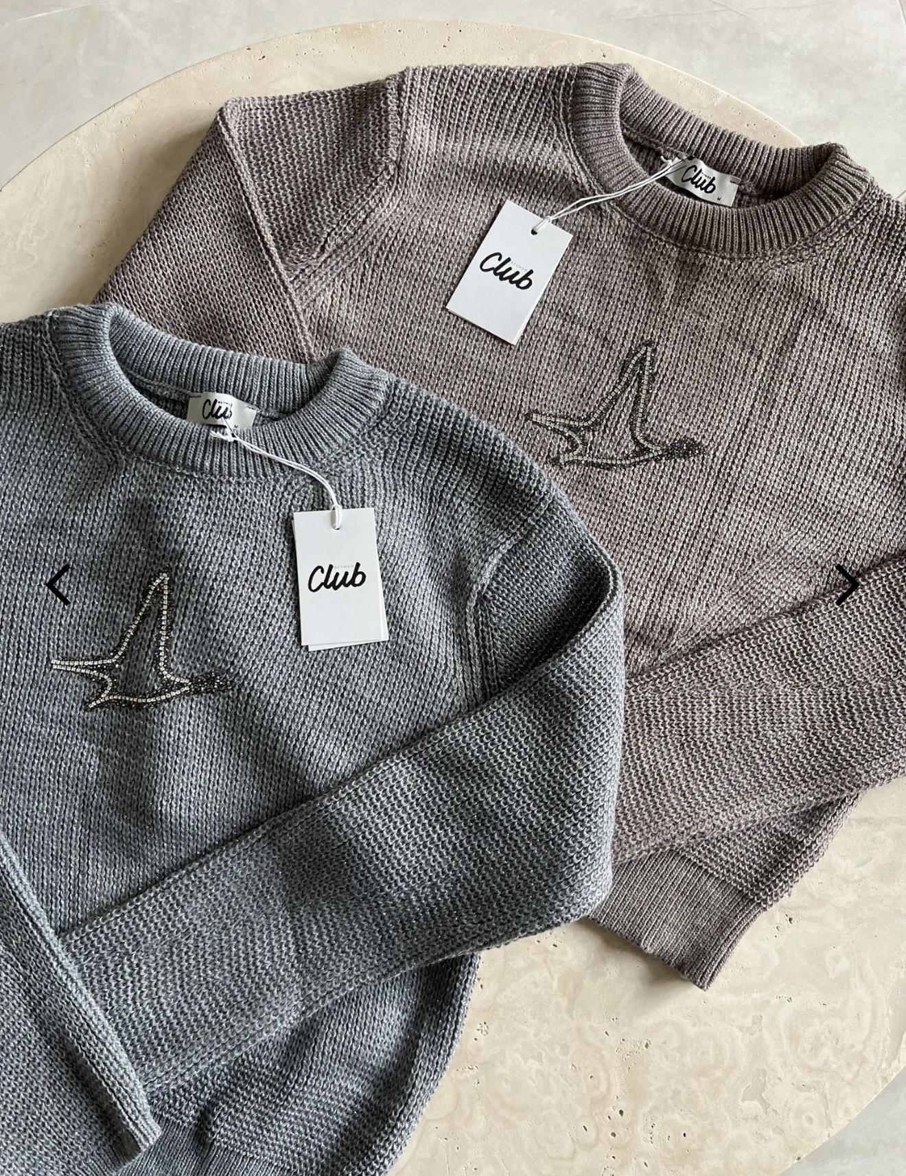 Simli Kuşlu Kazak - Vizon