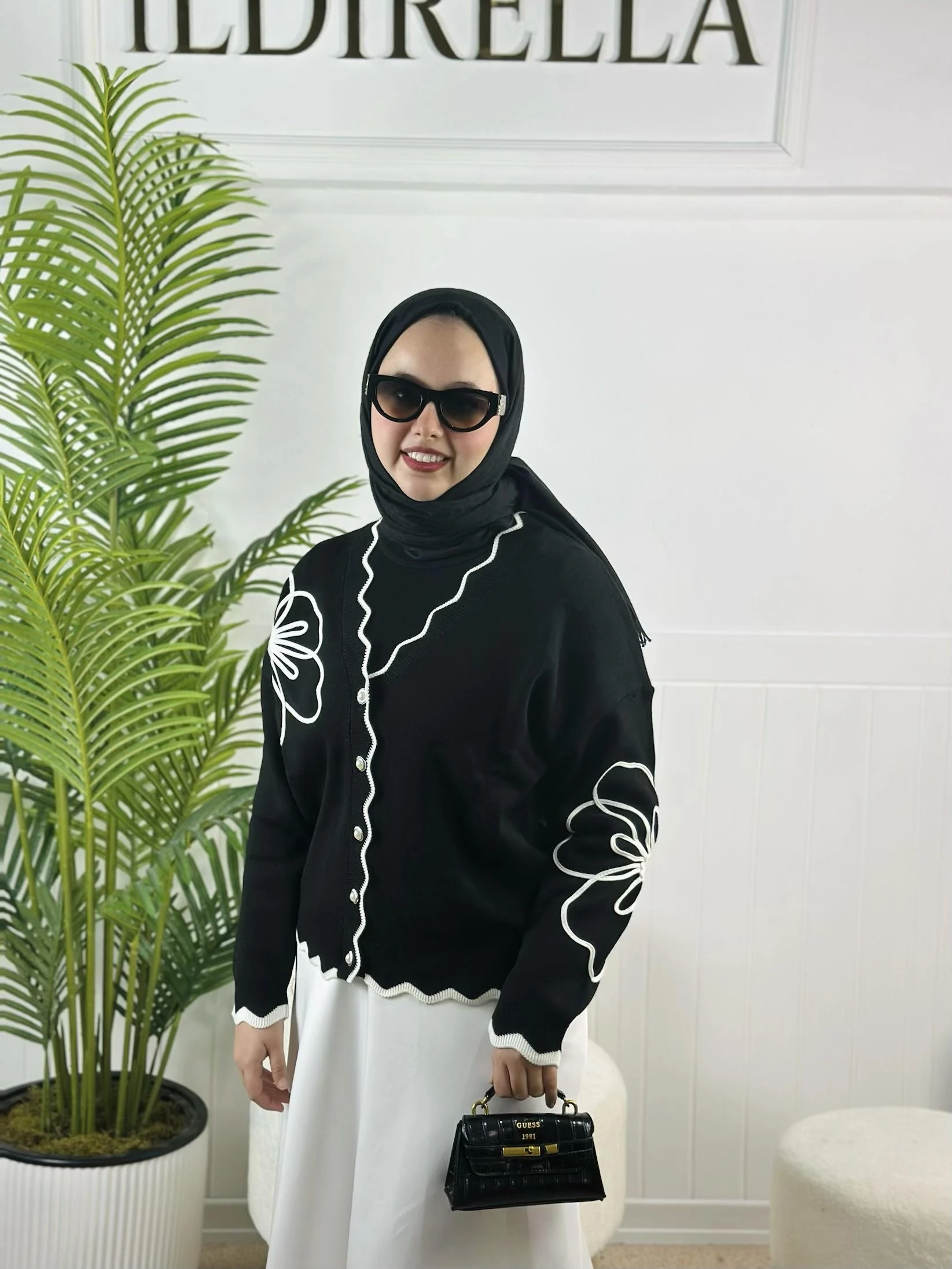 Marbella Hırka - Siyah