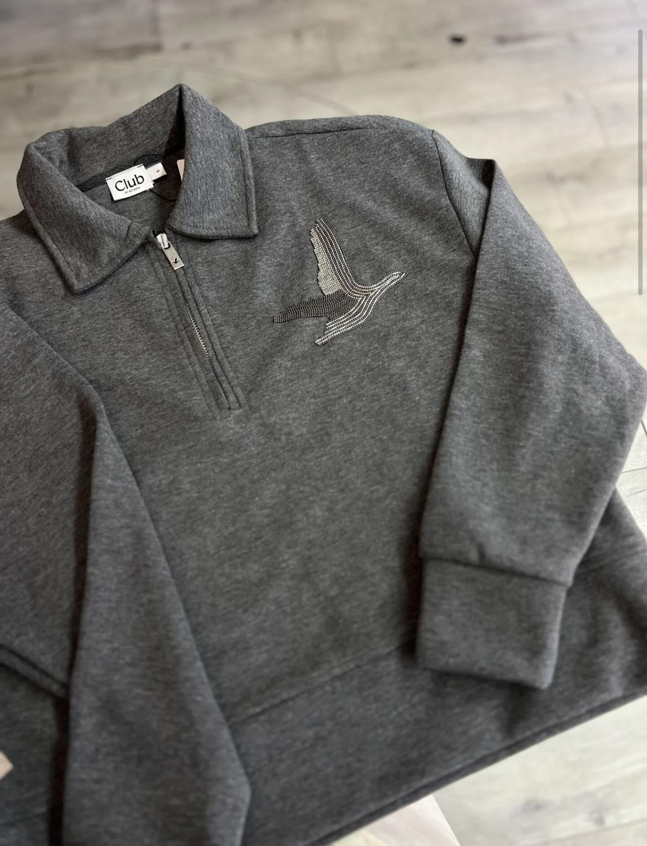 Bymen Gri Yeni Sezon Sweat 🌟 - GRİ