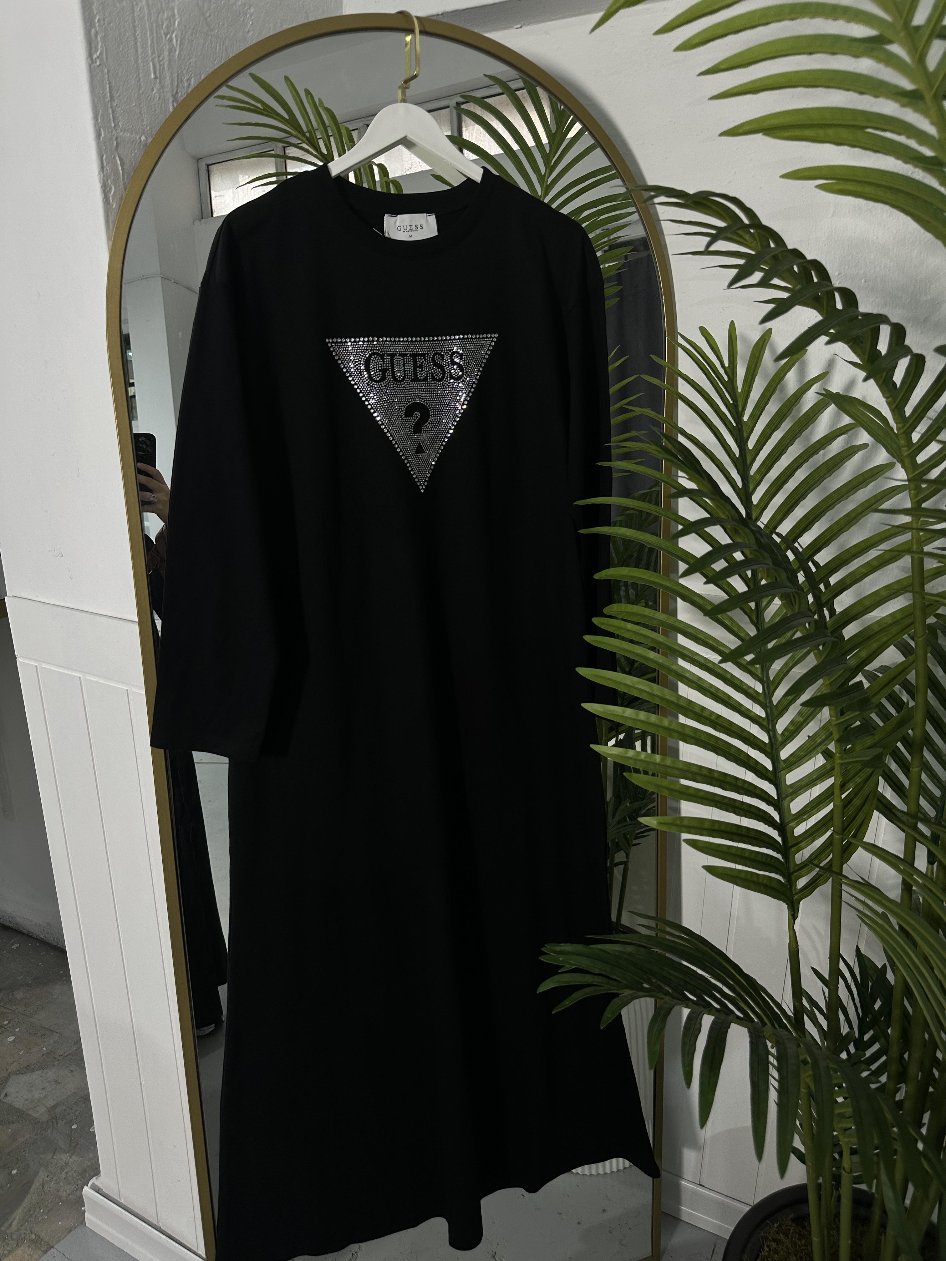 Black Taşlı Elbise